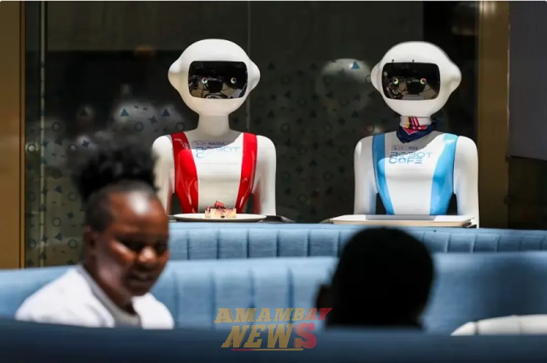 Kenia inaugura el primer restaurante con camareras robot
