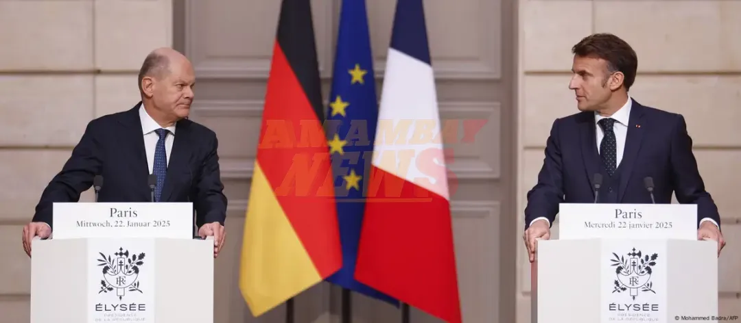 Macron y Scholz llaman a la unidad europea ante Trump