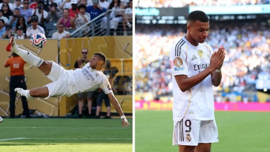 Mbappé se estrena en el Mundial de Clubes y se lo dedica a Diogo Jota