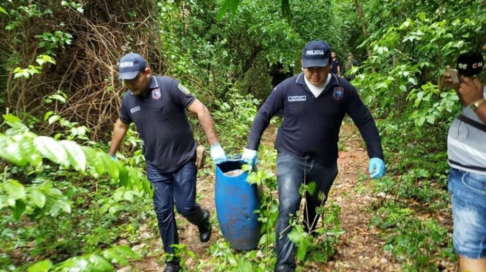 Descartan hallazgo de cadáver en tambores encontrados