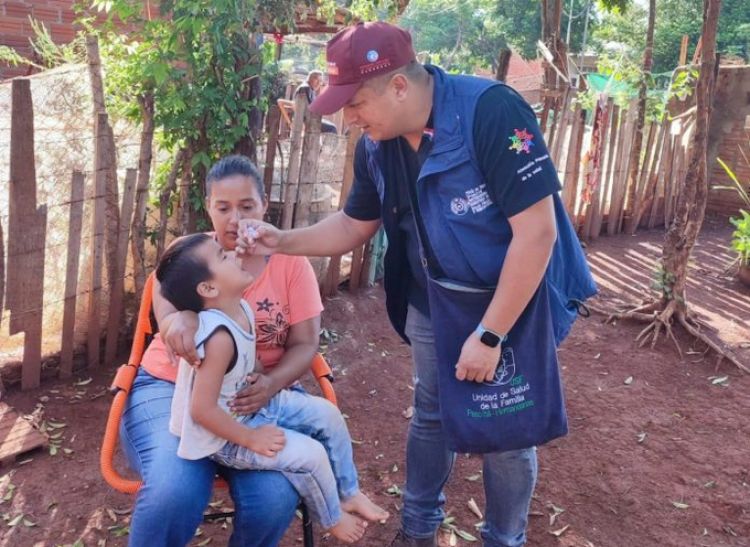 Destacan la jornada de vacunación contra sarampión, polio y rubéola en Alto Paraná
