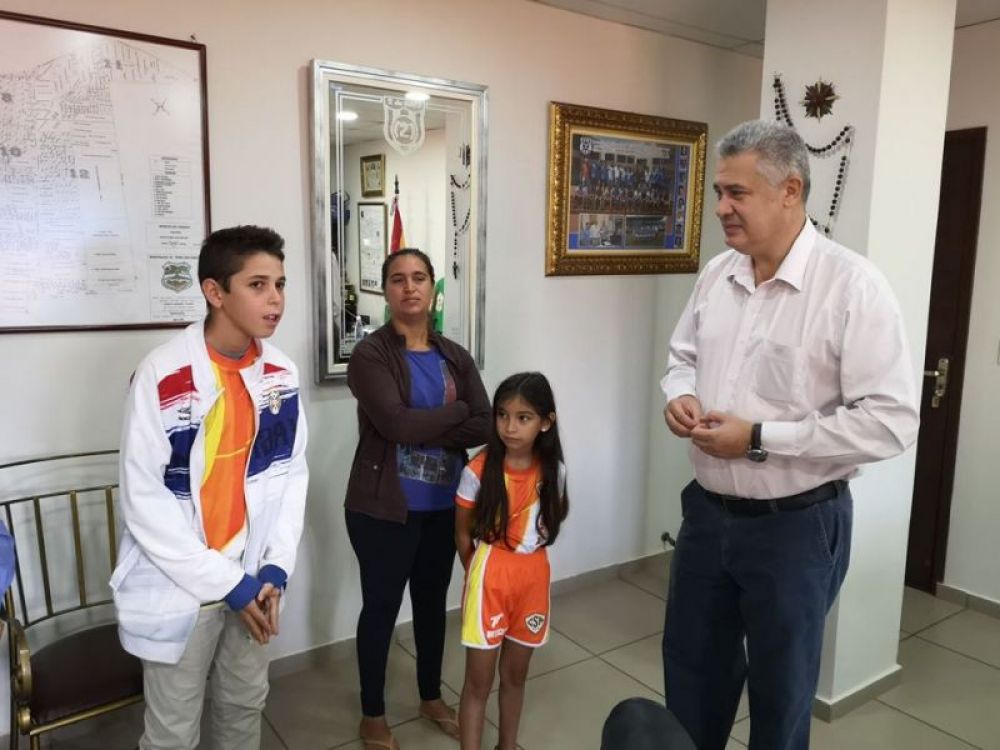Contundente mensaje de atleta de 13 años a los que pretenden frenar el desarrollo de Pedro Juan