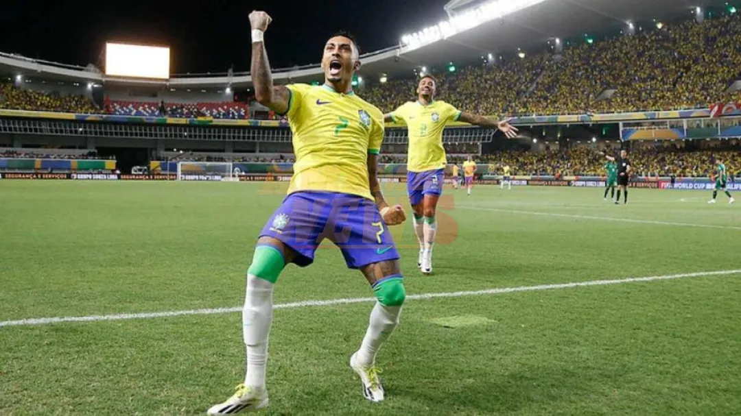 Brasil y la mejor versión de Raphinha desafían a Colombia