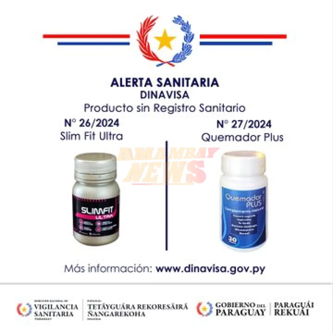 ¡Atención! Emiten alerta por productos adelgazantes sin registro sanitario