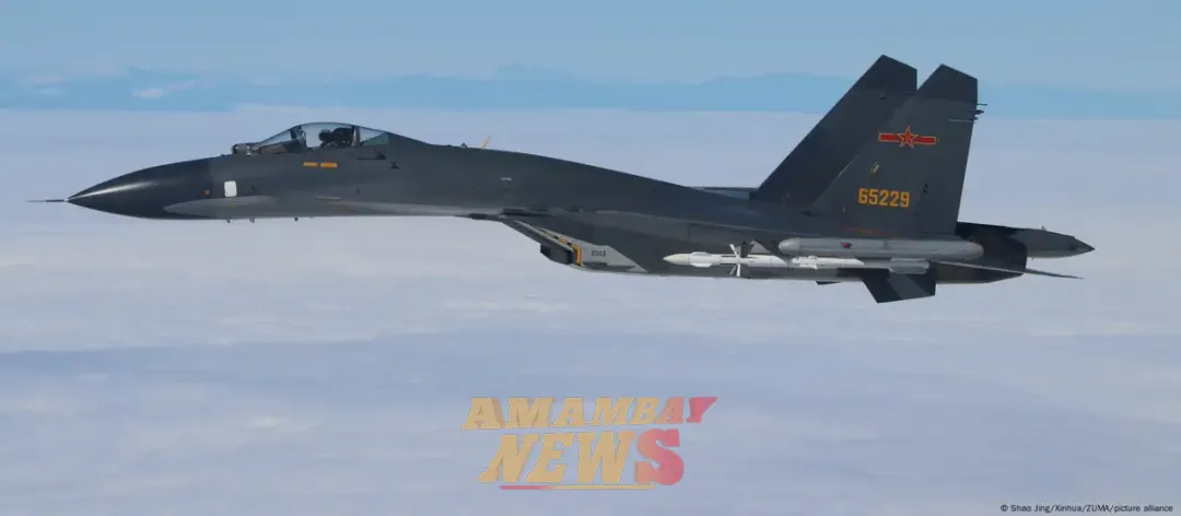 China despliega aviones alrededor de Taiwán