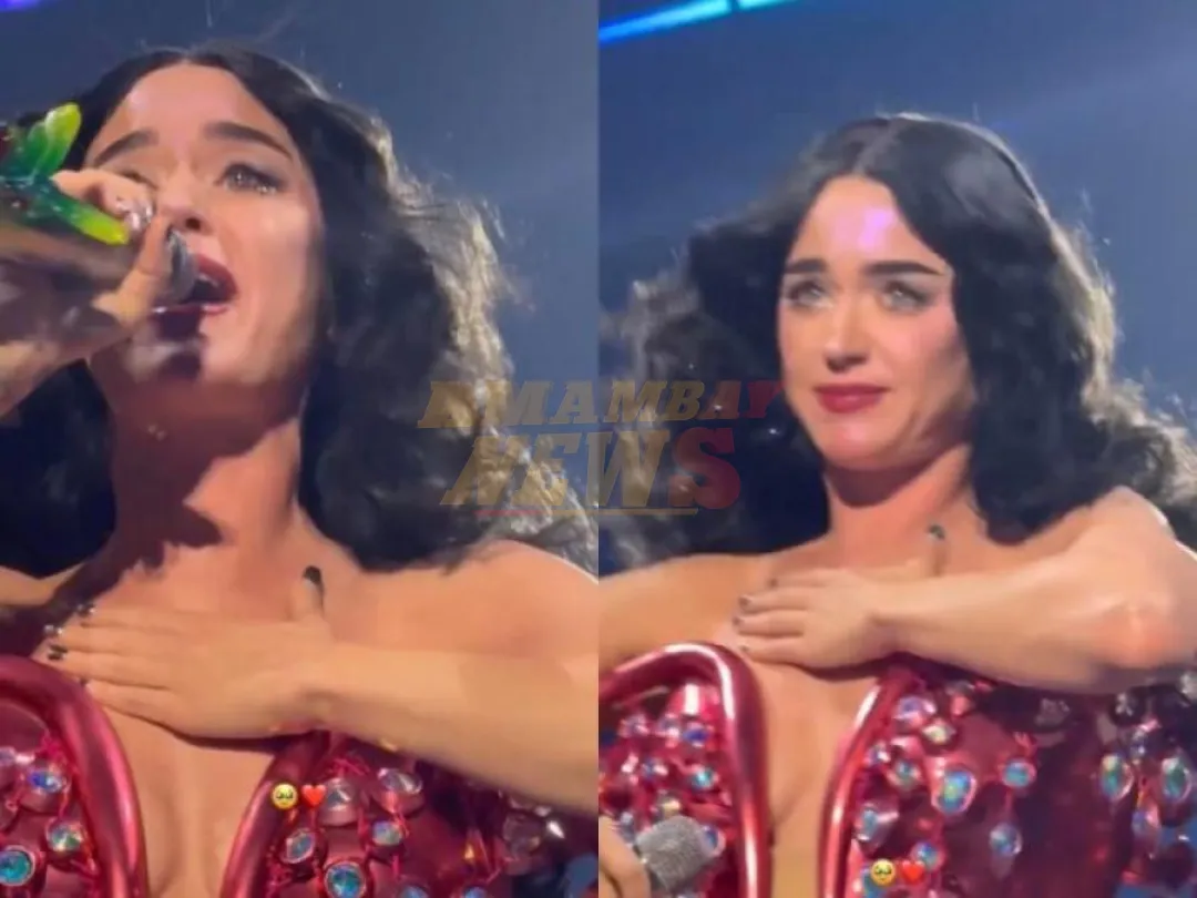 Katy Perry llora en pleno concierto tras su separación de Orlando Bloom