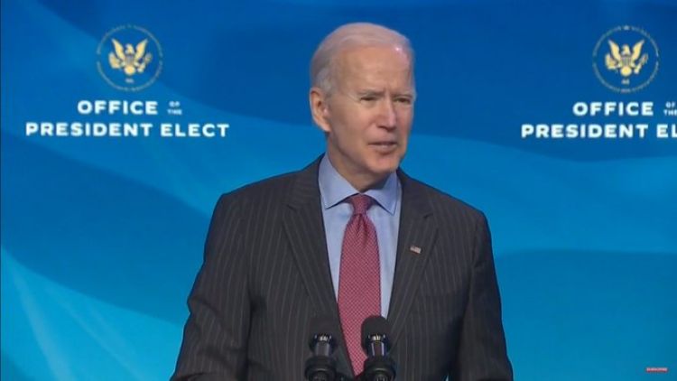 Biden, sobre Trump en el cargo: Me alegro de que no vaya