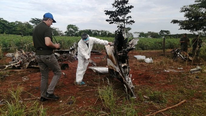 Intentarán identificar la causa del accidente aéreo donde murió Walter Harms