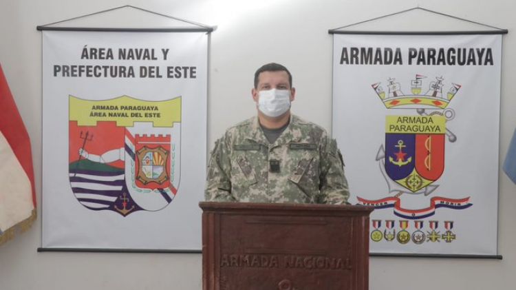 Armada Paraguaya continuará de manera firme y contundente sus tareas de patrulla fluvial, afirman
