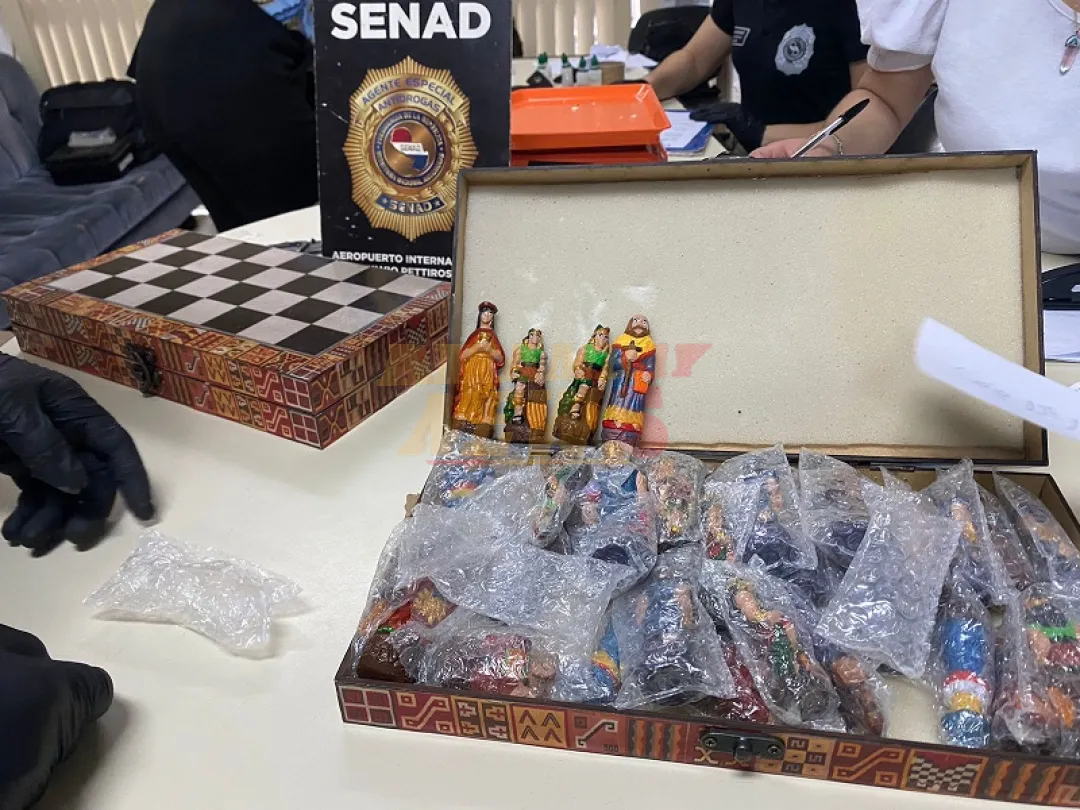 Encomienda que pretendía ser enviada desde Luque con destino a Alemania, fue incautada