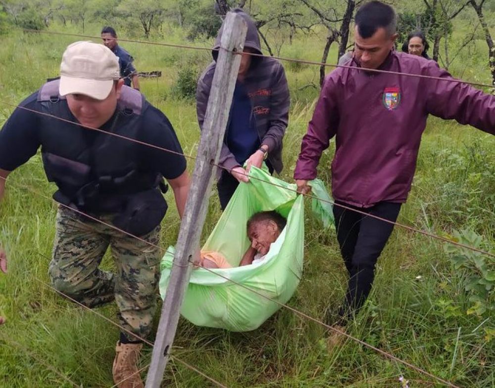 Rescatan a una abuelita que se encontraba extraviada en Concepción