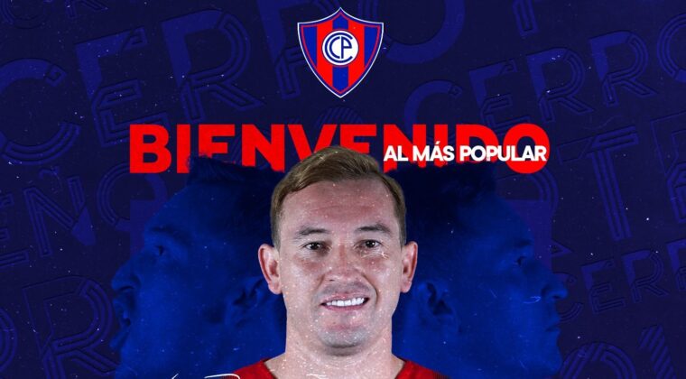Cerro Porteño anuncia la llegada de Fernando Fernández