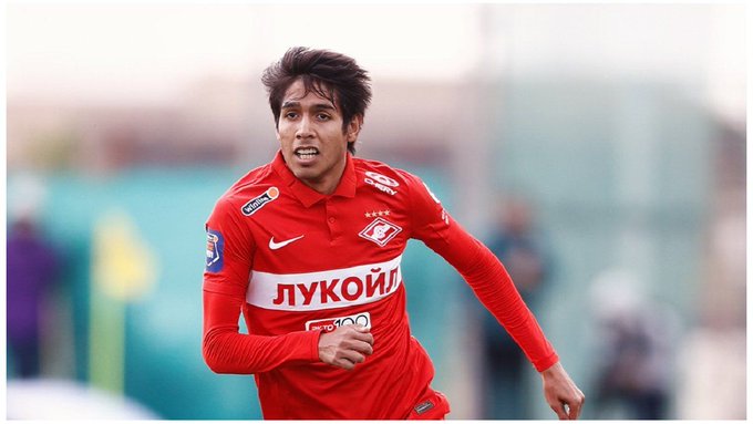 Alexis Duarte y sus primeros minutos en el Spartak de Moscú