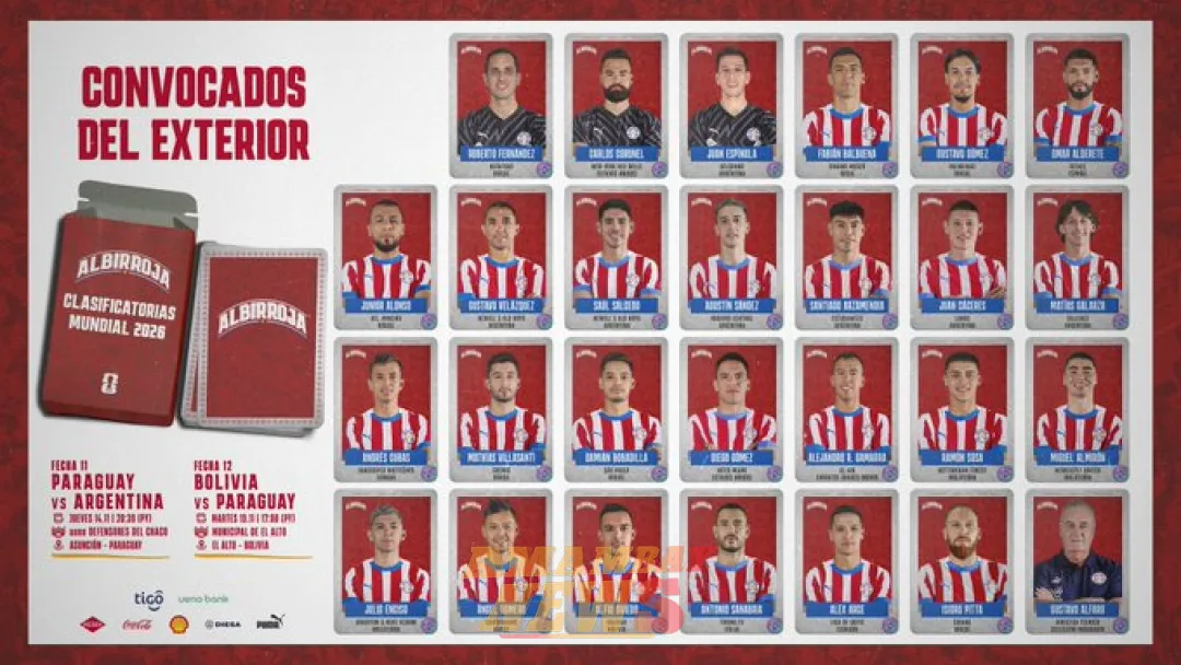 Alfaro da su lista para el combo clave
