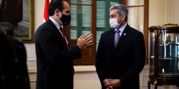 Presidente del BID analiza con Marito la agenda de Paraguay con el organismo