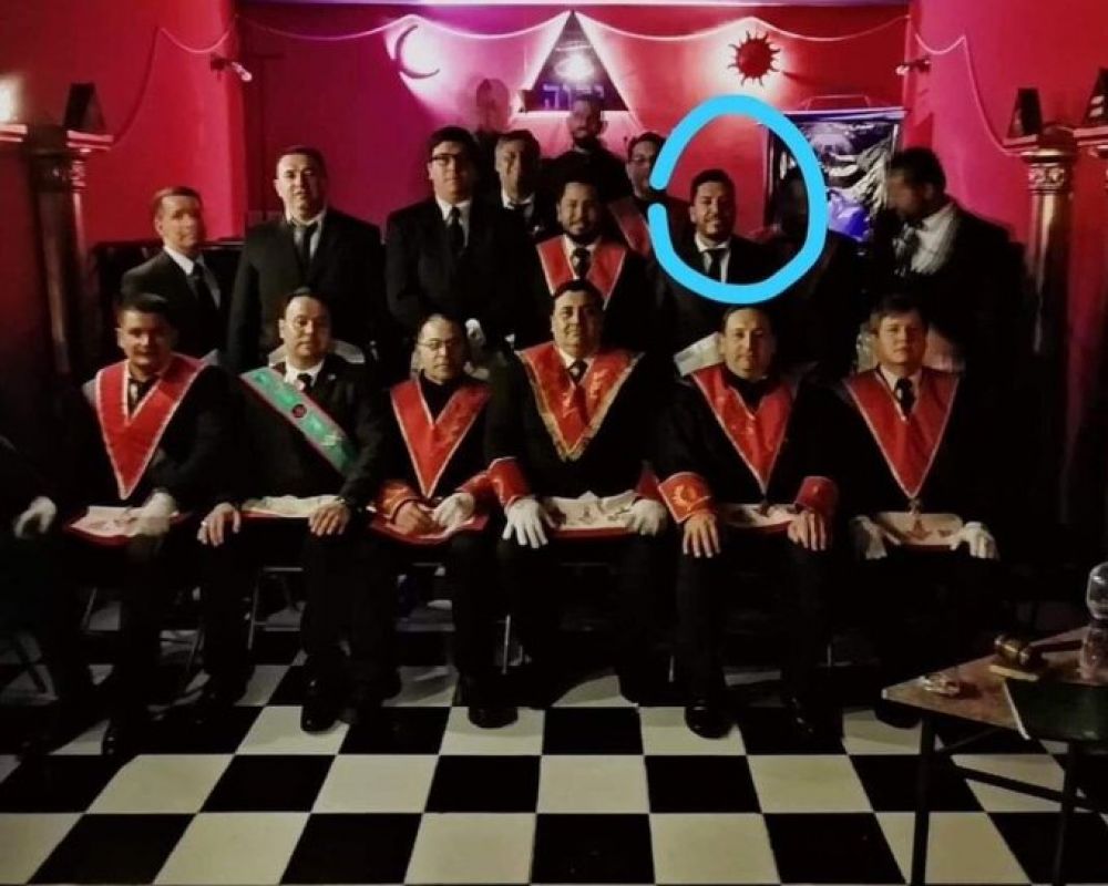 Masones aclaran que Carlos Portillo no es miembro de logia