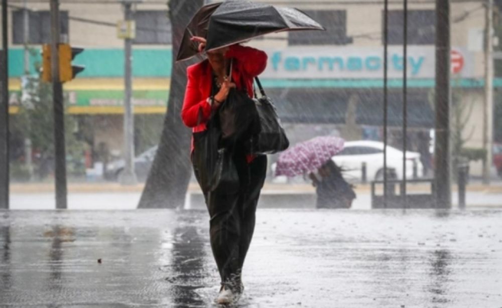 Domingo con tormentas y muy altas temperaturas en todo el país