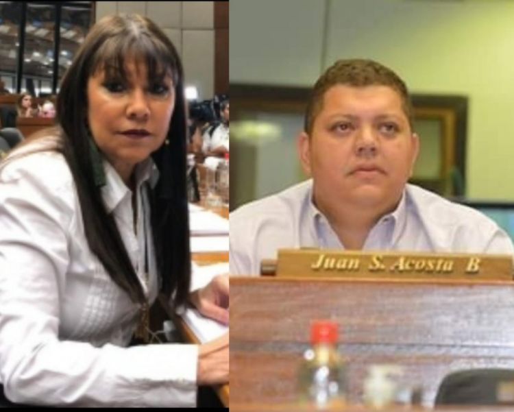 En entrevista Celeste Amarilla dice que Juancho Acosta no está preparado ni capacitado para ser diputado