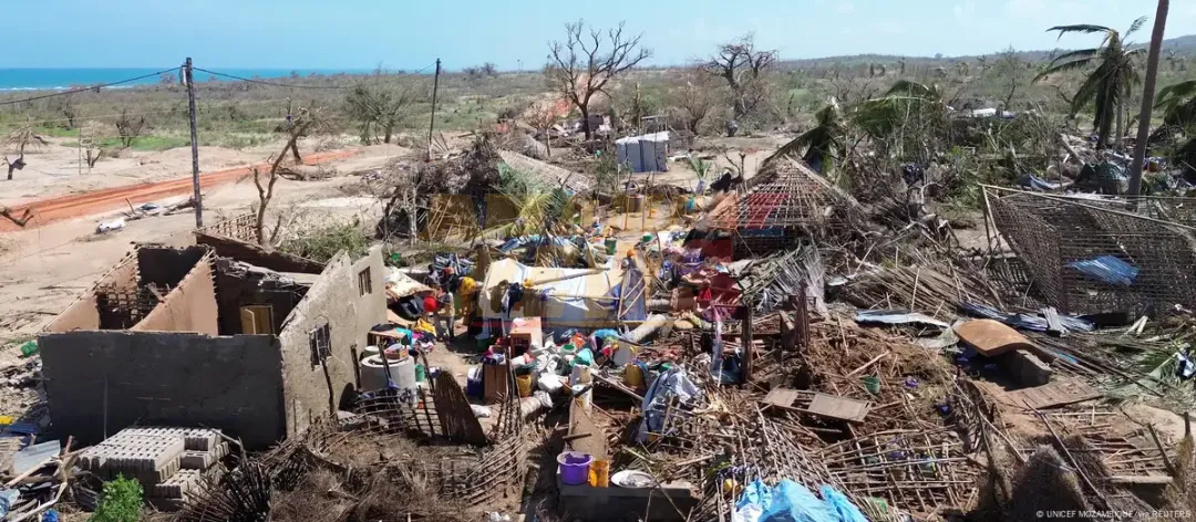 Muertos por paso de Chido por Mozambique aumentan a 94