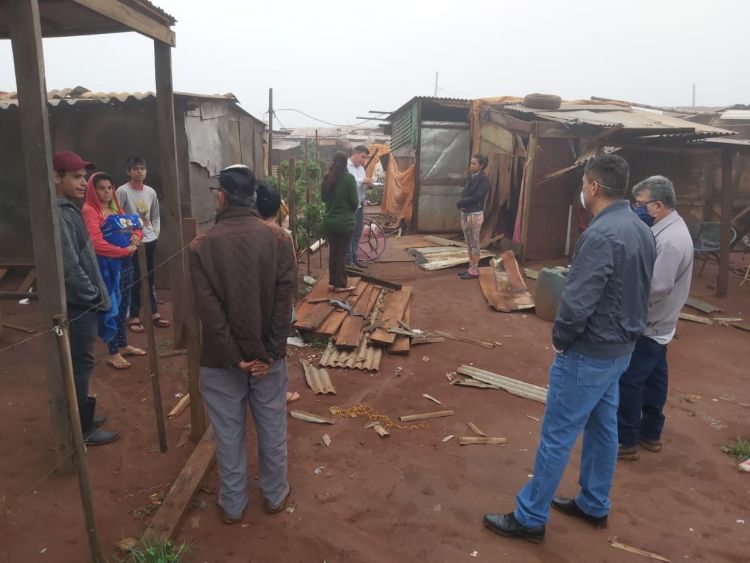 Temporal dejó a Pedro Juan sin luz y con cuantiosas pérdidas materiales