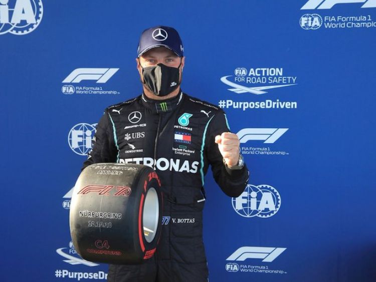 Bottas firm la pole en el Nrburgring
