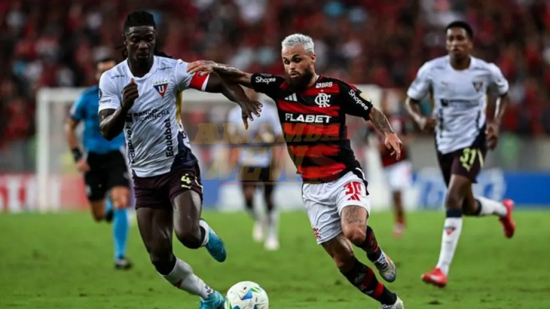 Flamengo vence al Liga de Quito