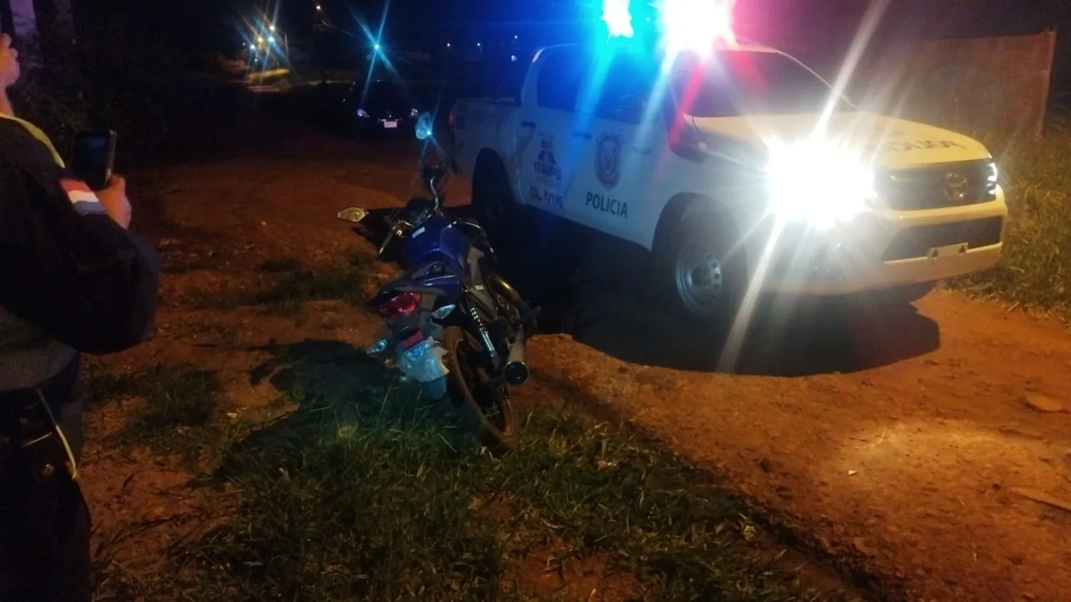 Moto hurtada en Ponta Porã fue recuperada gracias a rastreo satelital de Frontier Security
