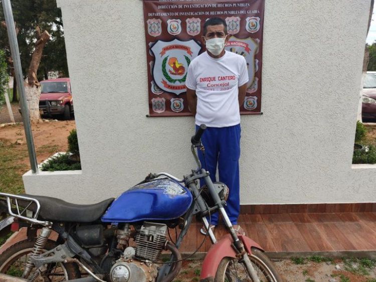 Detienen a sospechoso de un robo agravado en Villarrica