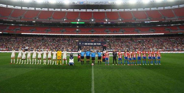 Paraguay cayó 9-0 en amistoso de fútbol femenino ante Estados Unidos
