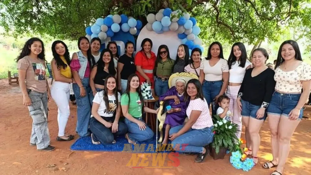 Más de un siglo de vida: Una mujer cumple 104 años en zona rural de Belén