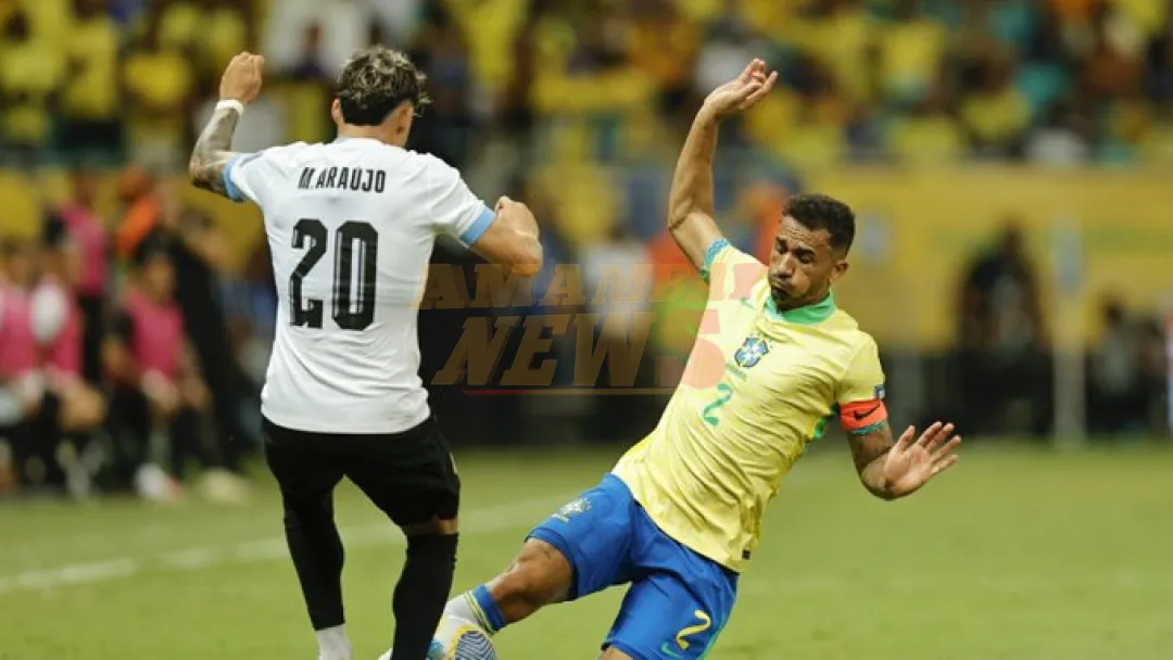 Brasil y Uruguay se reparten los puntos en Salvador