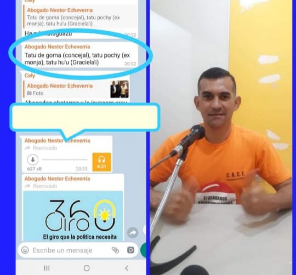 WhatsApp: Abogado 360 Néstor Echeverria sigue atacando con groserías a mujeres