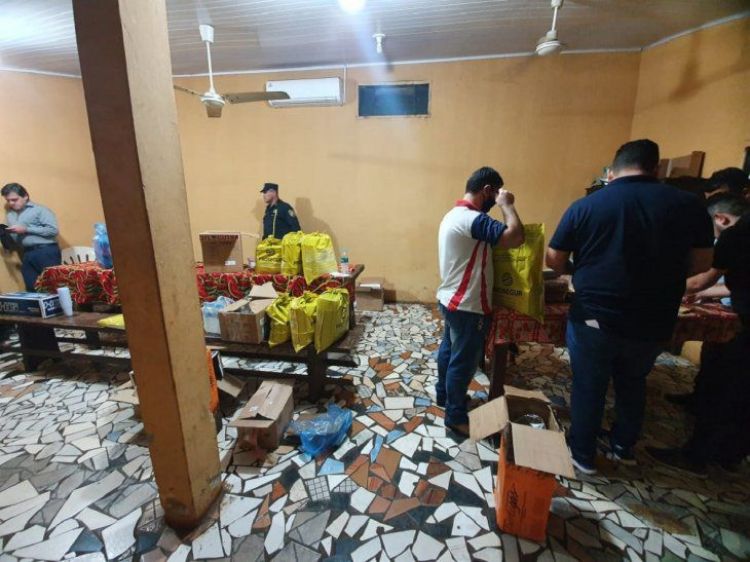 Incautan millonaria suma en efectivo en Pedro Juan Caballero