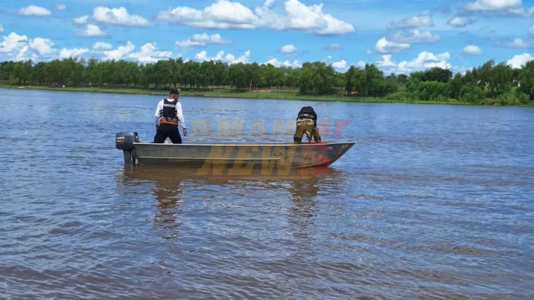 Hombre desaparece en el río Paraguay y Prefectura inicia la búsqueda