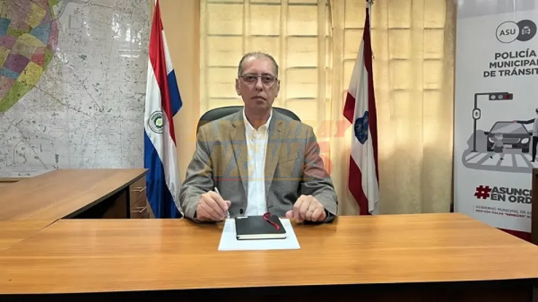 Guillermo Ortiz asume dirección de la PMT en Asunción