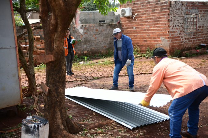 Itaipu brinda ayuda a damnificados por temporal en Alto Paraná
