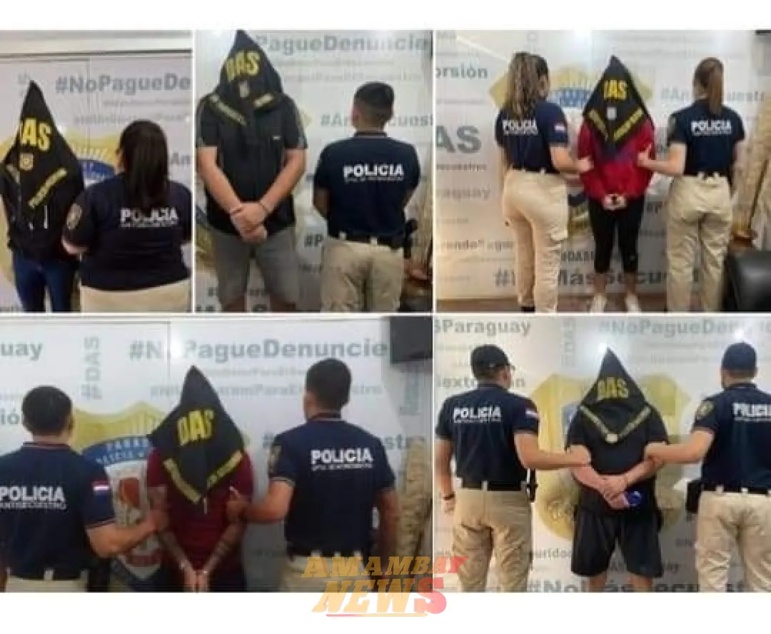 Seis personas capturadas, tras «Operativo Bet»