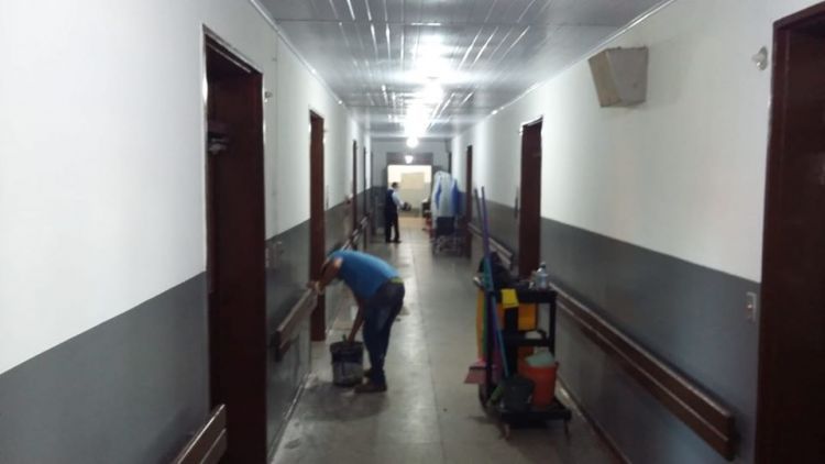 Reformas del Hospital Regional en su fase final en Pedro Juan Caballero