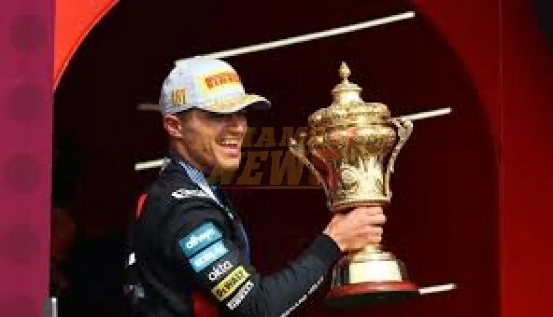 Lando Norris gana en casa tras una carrera caótica en Silverstone