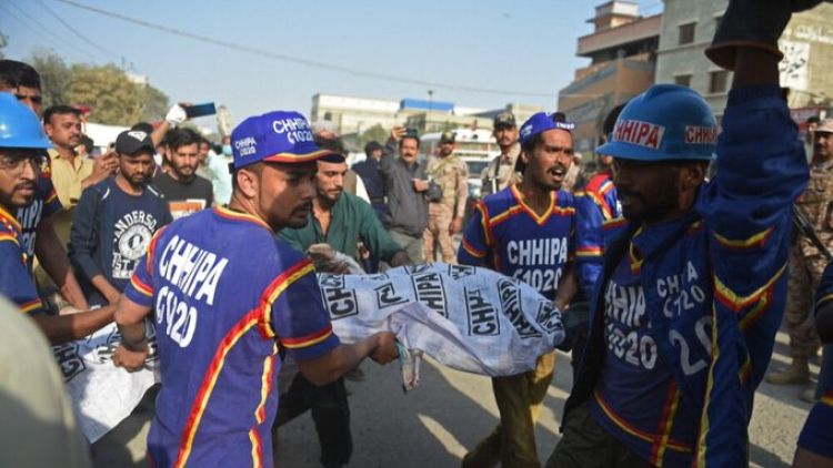 Explosión por fuga de gas en Pakistán deja doce muertos