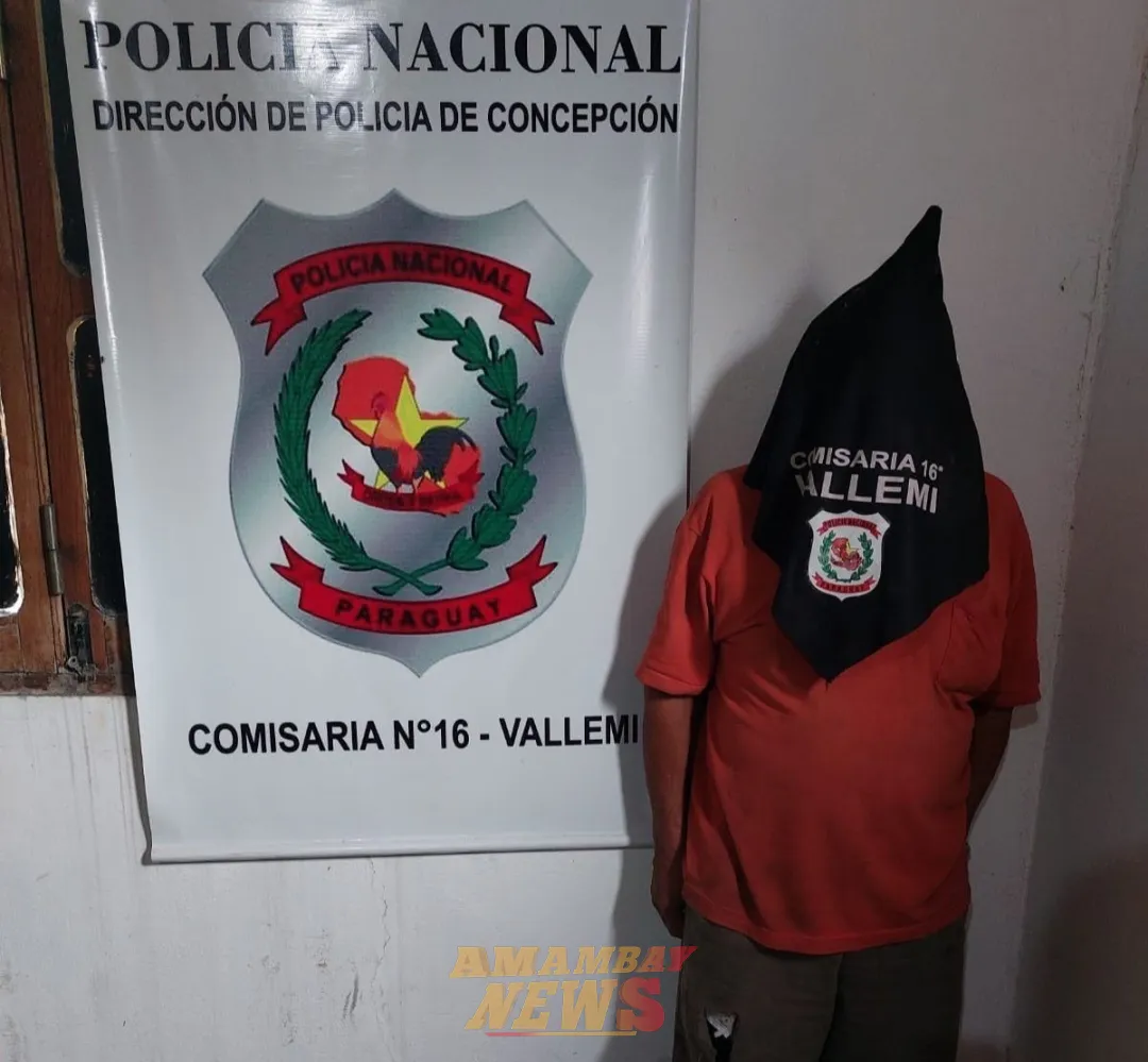 Detenido por Abuso Sexual Infantil en Vallemí