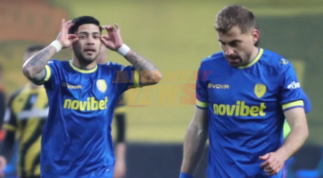 ¡El golazo de Sergio Díaz en el fútbol de Grecia!