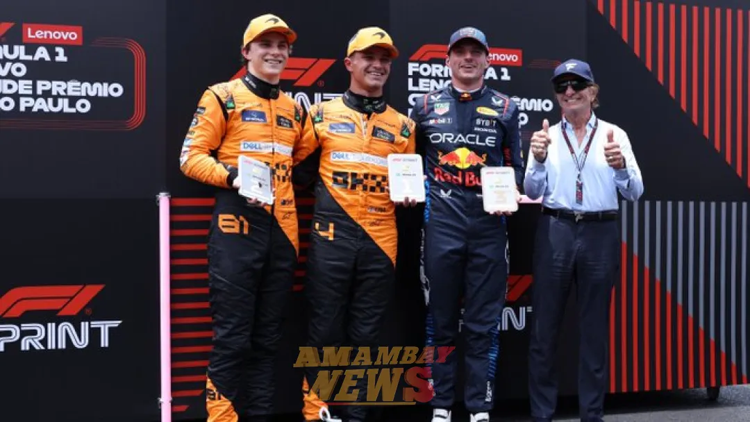 Norris recorta 3 puntos a Verstappen
