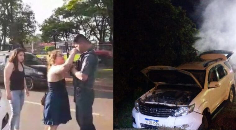 Mujer que agredió a policía el año pasado, volvió a protagonizar otro accidente