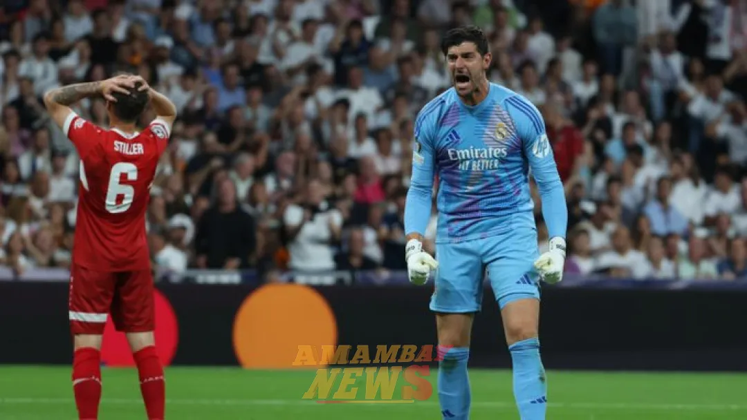 Courtois impulsa un nuevo triunfo sin finura del Real Madrid