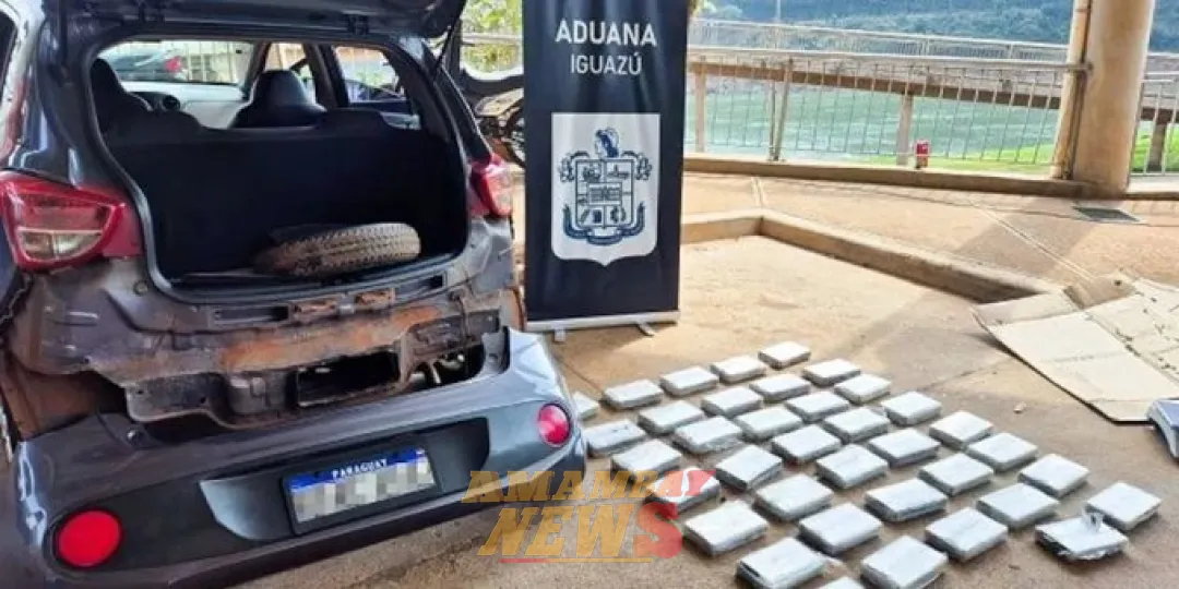 Dos paraguayos detenidos en Argentina con casi 40 kilos de cocaína