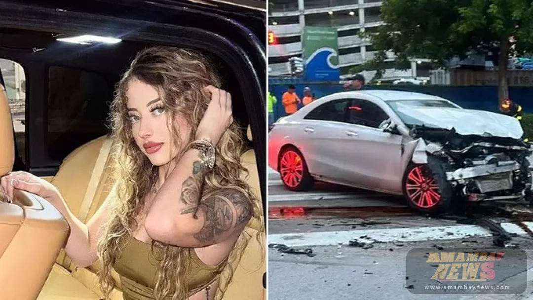 Una modelo drogada que "venía del futuro" choca y mata a dos personas en Miami