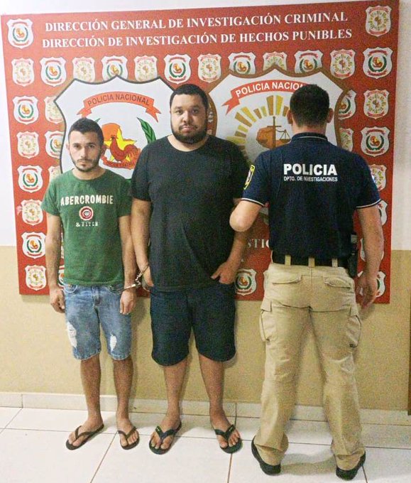 Detienen a dos presuntos robacoches y recuperan camioneta robada en Foz de Yguazú