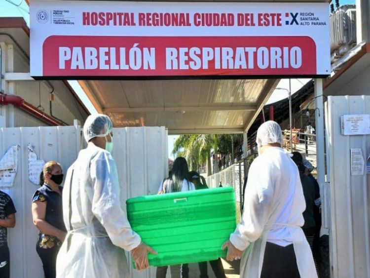 Mayo negro en Alto Paraná con casi 8 muertos por Covid cada 24 horas