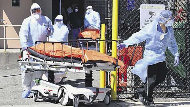 El covid mató en EEUU más que la gripe española